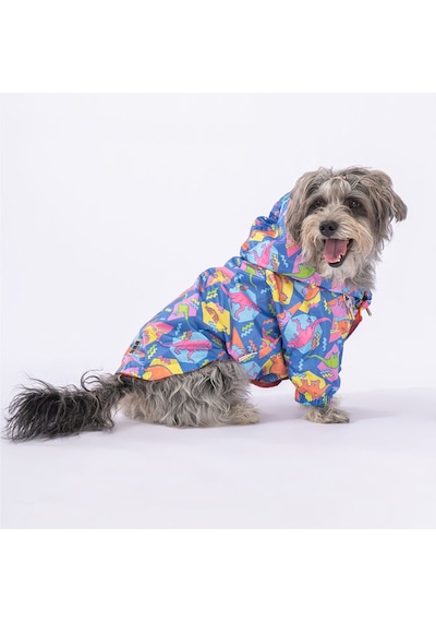 Pawstar Dinosaurum Fileli Köpek Montu Köpek Yağmurluk