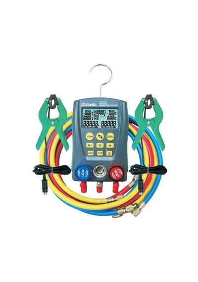 Powermaster Pm-517a Dijital Manifold Test Cihazı Dijital Klima Soğutma Basınç Sıcaklık Ölçme Analizörü Cihazı