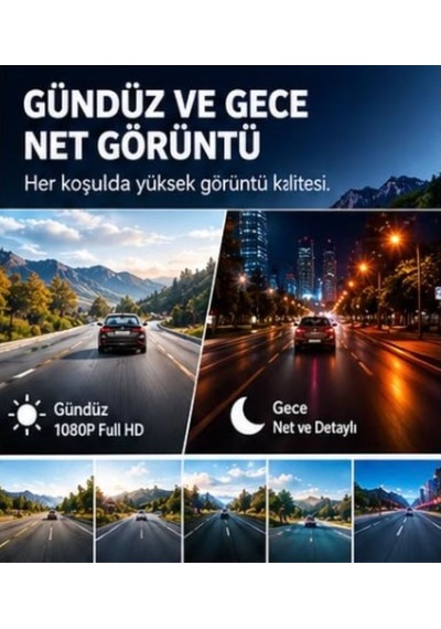 Izcp1 Araç İçi Kamera +  Park Modu
