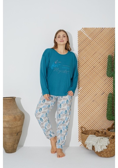 Estiva 24077 Kadın Uzun Kollu Pijama Takımı 001