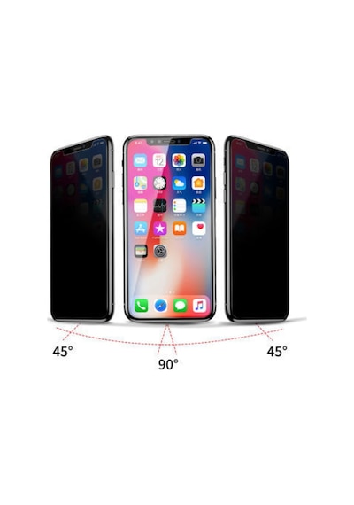 Apple Uyumlu   iPhone 11 Hayalet Ekran Koruyucu Tam Kaplayan Gizli-Privacy
