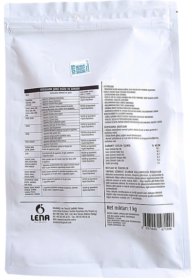 Lena Combi (1 KG) -Mikro Elementler Içeren Bitki Besini