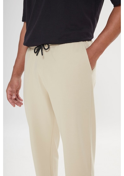 AC&Co / Altınyıldız Classics Erkek Bej Standart Fit Beli Ve Paçası Lastikli Rahat Spor Eşofman Altı Bej AC&Co / Altınyıldız Classics Erkek Bej Standart Fit Beli Ve Paçası Lastikli Rahat Spor Eşofman Altı Bej