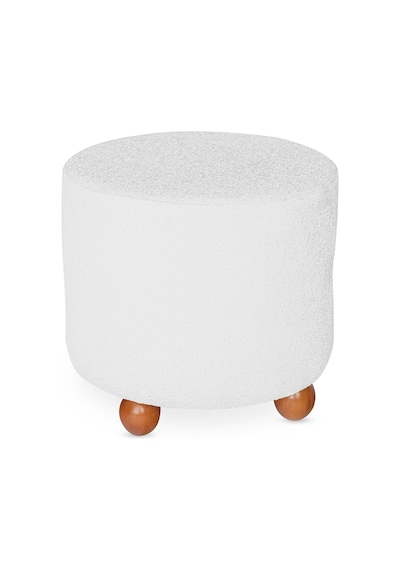 Marshmallow Bohem Puf Beyaz