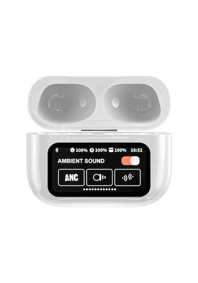 Qifit Pro2 Anc Dokunmatik Ekranlı Bluetooth 5.3 Kulaklık + Askı Asma İpi