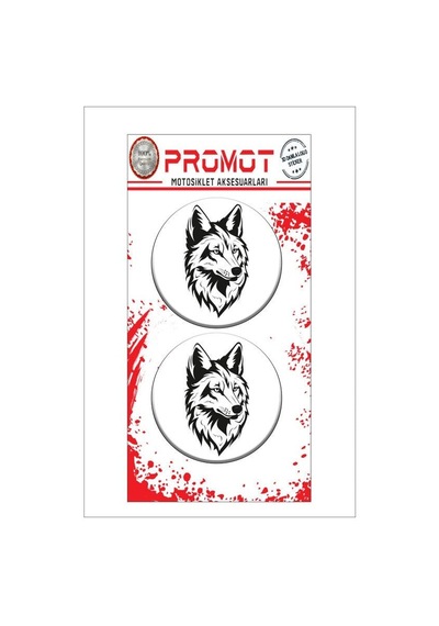 Kurt Tasarım Damla Logo Sticker 03 Diğer