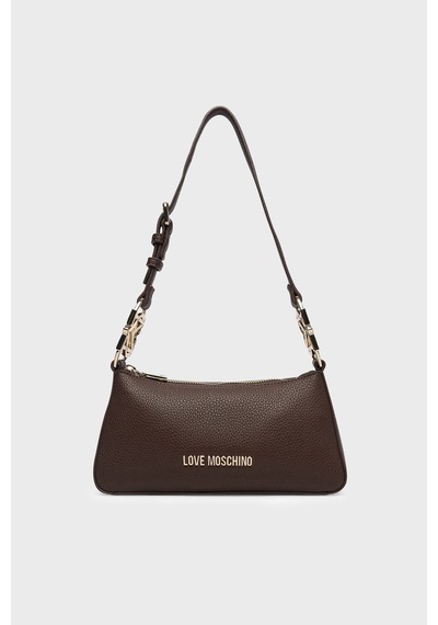 Love Moschino Logolu Ayarlanabilir Askılı Çanta Bayan Çanta Jc4007pp1plb0300 Kahve