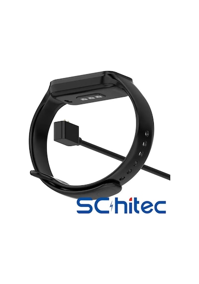 Schitec Mi Band 8/8pro/8active/9/9pro/9active/10 & Redmi Band2/watch3/3active/watch4/4active/watch5/active/5lite Uyumlu 1m Usb-a Manyetik Şarj Kablosu -