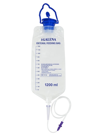 Galena Enteral Beslenme Torbası 1200 Ml Steril Tek Kullanımlık Besleme Seti - 5 Adet