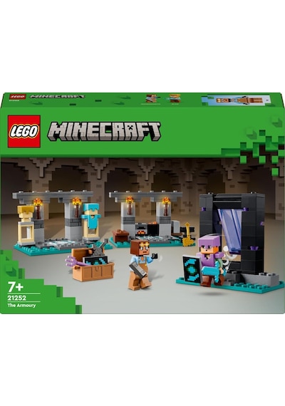 LEGO® Minecraft Cephanelik 21252 7 Yaş ve Üzeri Oyun Severler için Yaratıcı Oyuncak Yapım Seti - 203 Parça