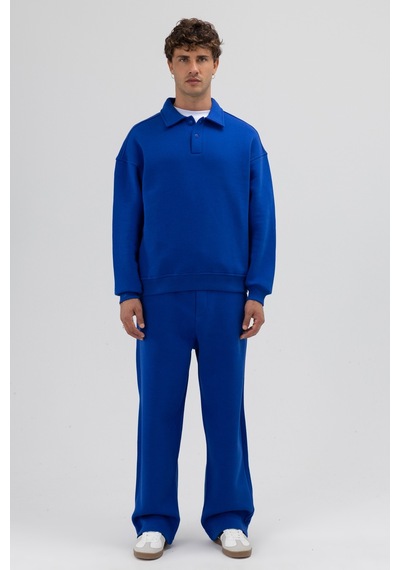 Vamos Basic Baggy Eşofman Alt Saks