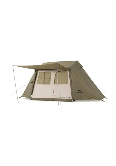 Naturehike Village 5.0 Otomatik Kurulum 4 Kişilik Kamp Çadır Army Green Zeytin Yeşili