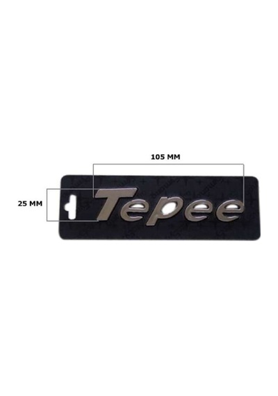 Yazı Peugeot Partner Tepee Küçük 105mm ''tepee''