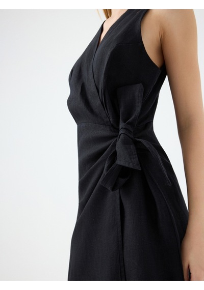 Kadın Regular Fit Elbise Lf2039201 Black Siyah