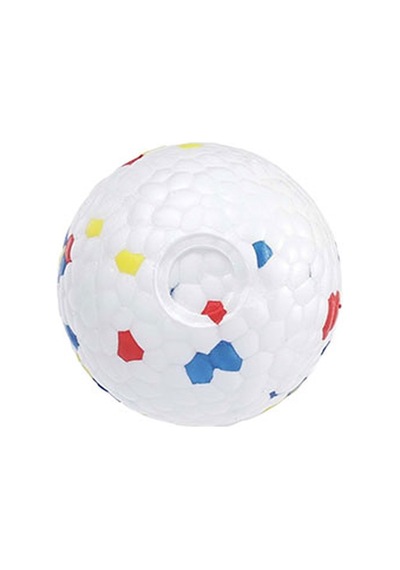 M-pets Bloom Ball Parçalanmaz Top Köpek Oyuncağı Beyaz 5,5 Cm 244-50132.02