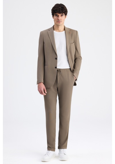 Twn Slim Fit Vizon Armürlü Kumaş Ceket 6ec04bb01474m Çok Renkli