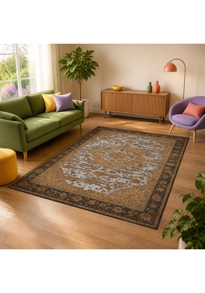 Kartela Halı Novi Halı Jüt Taban Dokuma Halı Açık Gri - 120 X 180 Cm