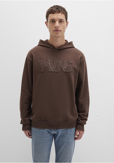 Mavi - Mvjns Baskılı Kapüşonlu Kahverengi Sweatshirt 0s10346-88067 Kahverengi