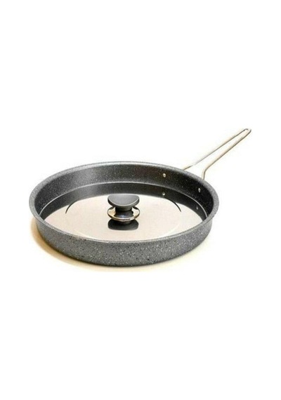 Oms Metal Kapaklı Granit Hamsi Tavası 32x4 CM