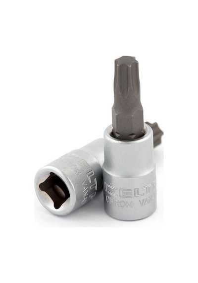 İzeltaş 1107 06 1209 T9 1/4 Lokmalı Star Torx Uç
