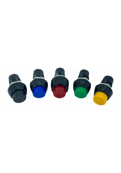 Buton 10Mm Kalıcılı Kırmızı