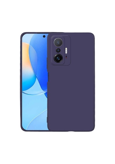 Xiaomi Mi 11t - Mi 11t Pro Uyumlu Kamera Korumalı Renkli Esnek Silikon Kılıf Col649-lacivert