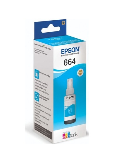 Epson T664 Mavi Mürekkep