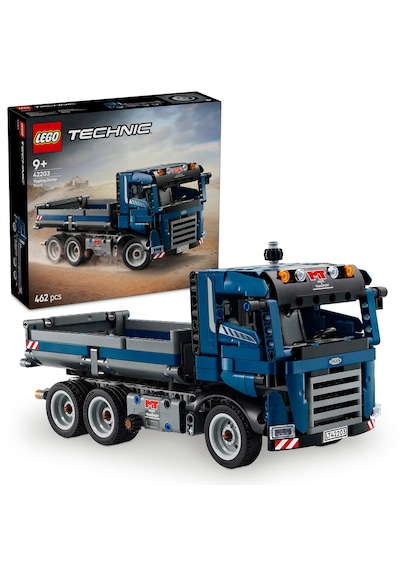 LEGO® Technic Damperli Kamyon 42203 - 9 Yaş ve Üzeri İnşaat Seven Çocuklar için Yaratıcı Oyuncak Yapım Seti (462 Parça)