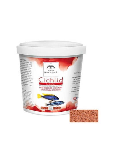 White Balance Cichlid Granules Kovadan Bölme 100 G