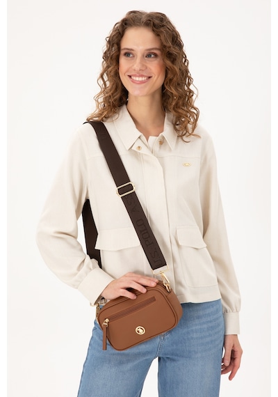 U.S. Polo Assn. Kadın Taba Çapraz Çanta 50303432-VR099