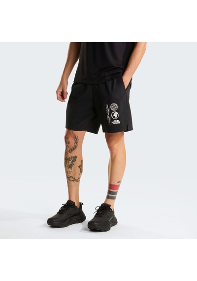 The North Face M 24/7 7ın Short-graphıc Erkek Sportif Şort Nf0a8g84jk31 Siyah