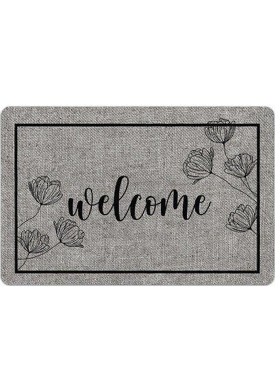 Evaşk Kapı Önü Paspası Vinil Kaymaz Tabanlı 45 X 70 Evaşkdm11078