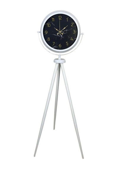 River World Ayaklı Saat Tripod Deseni Premium Mermer Çok Renkli