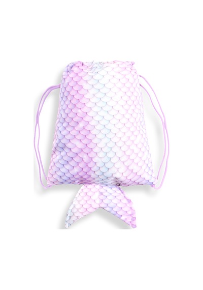 Denokids Denizkızı Kız Çocuk Pembe Sırt-plaj Çantası Çok Renkli