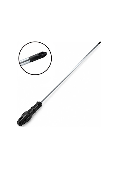Aletçantam Süngüsü Uzun Mıknatıslı Yıldız Uçlu Şiş Tornavida 40cm