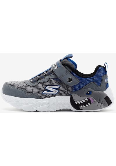 Skechers Creature - Lights Büyük Erkek Çocuk Gri Işıklı Spor Ayakkabı 400617l Ccbl Gri