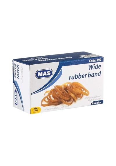 Geniş Paket Lastik, 50 Gr