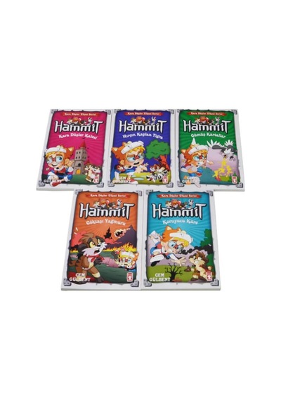 8 Yaş Hammit Kara Düşler Ülkesi Serisi Kitap Seti (Timaş Çocuk)