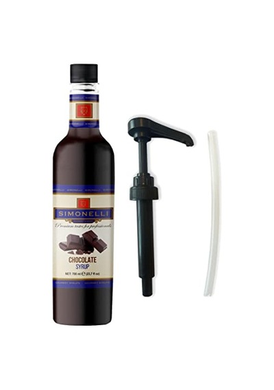 Kahve Ve Kokteyl Şurubu 700 Ml 4'lü Set Karamel+vanilya+çikolata+beyaz Çikolata + 4 Adet Pompa