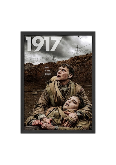 1922 Siyah Ahşap Çerçeveli Poster, Dekoratif Film Duvar Tablosu