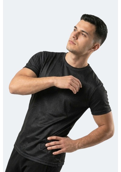 Slazenger Rıft Erkek Oversıze Siyah Tişört