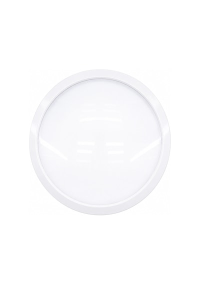 20w Beyaz Metal Kasa Sıva Üstü Yuvarlak Ledli Glop Armatür Ip20 6500k - 1800lm E1212/b 5570