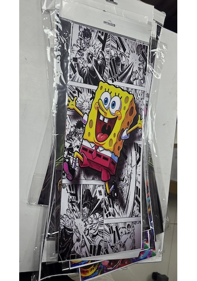 Direk Kaplama 20x50 Cm Kaliteli Baskı 2 Adet Sünger Bop