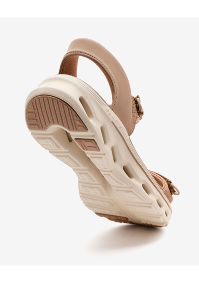 Skechers Go Walk Glıde-step 2.0 Sandal Kadın Bej Sandalet 141267 Tpe
