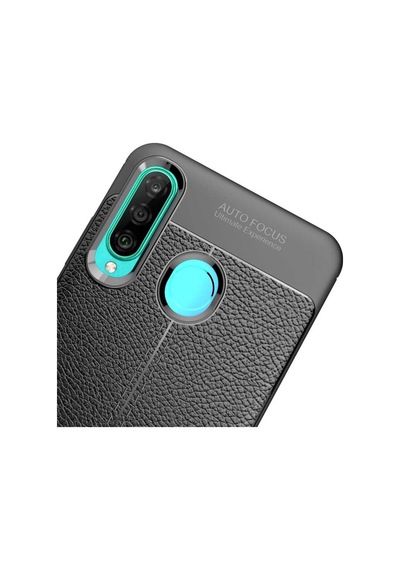 Huawei P30 Lite Kılıf Deri Tarzı Niss Silikon Case