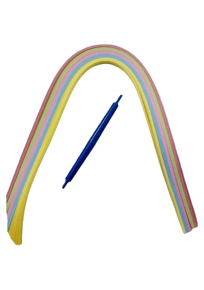 Kağıt Telkari , Quiling , Kağıt Katlama, Kıvırma Sanatı, Quilling Kağıt Kalın Kıvırma Seti 1cmx50cm