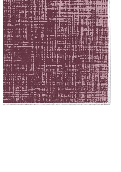 Dekoreko Inci Halı Dijital Saçaksız 1013 Desen 1 Bordo