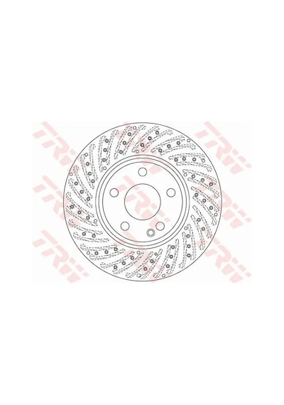 Mercedes Cla 200 Fren Diski On 2013-2019 Trw Df6262s 2adettir