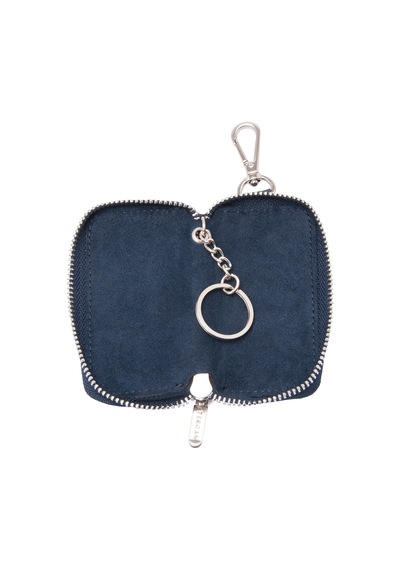 Tergan Lacivert Deri Unisex Anahtarlık 00257x86