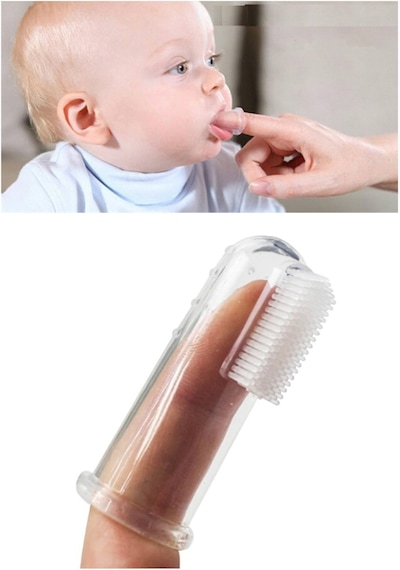 Savon Sera Silikon Parmak Diş Kaşıyıcı ve Jeli Şeffaf